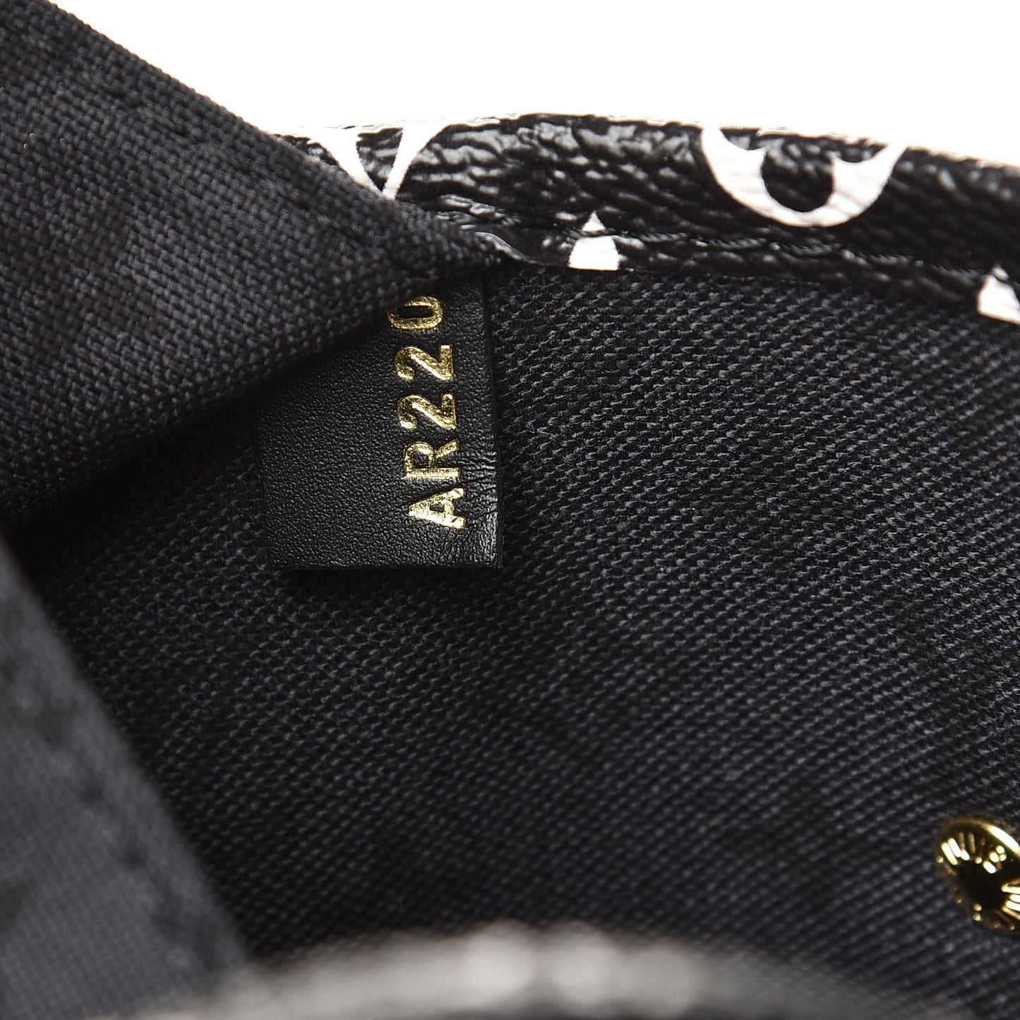 Monogram Giant Crafty Neverfull MM Creme Rouge Black