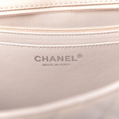 Chanel Caviar Quilted Jumbo Single Flap Beige Clair 5 of 10