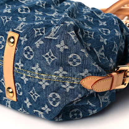 Louis Vuitton Denim Neo Cabby MM Blue 9 of 13