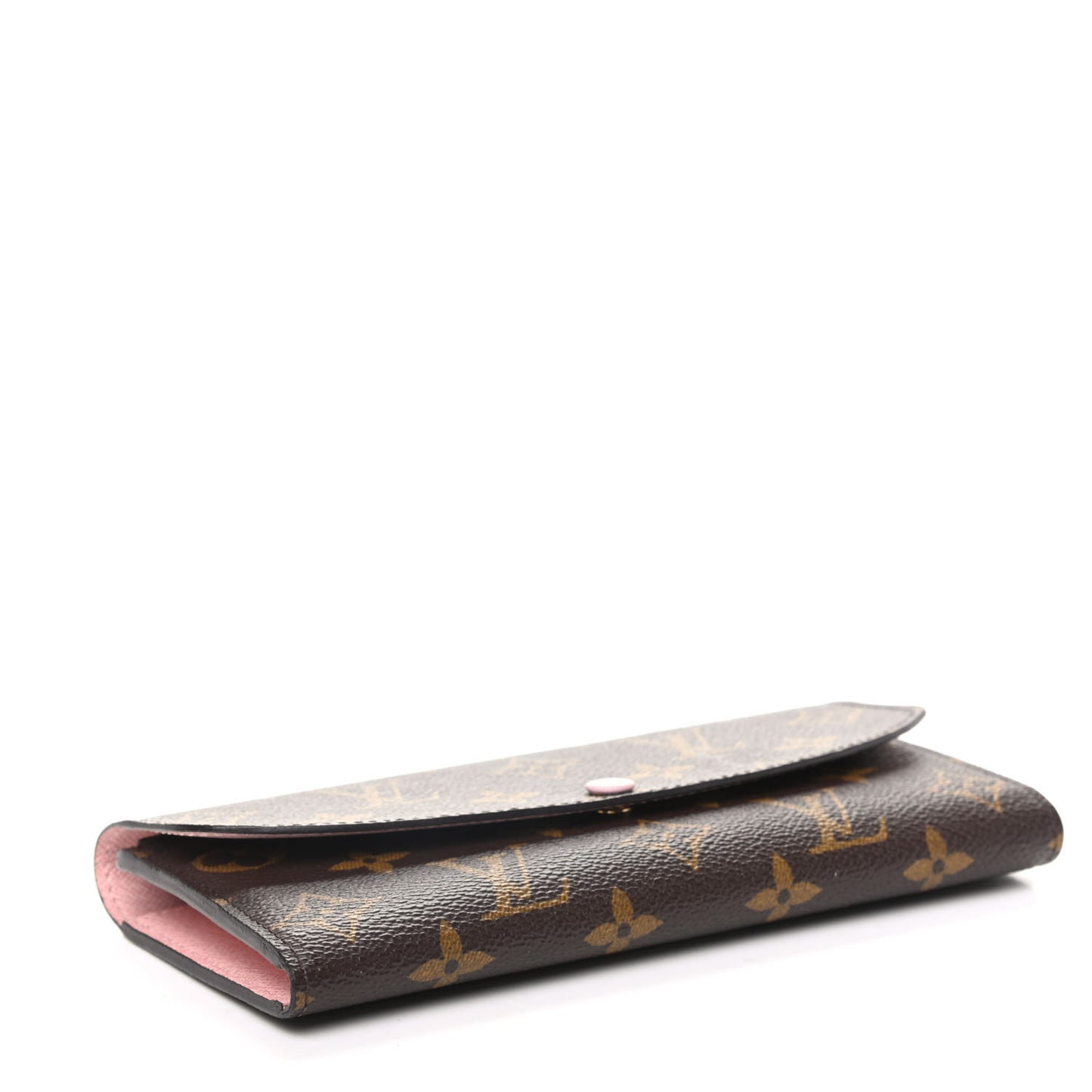 Monogram Emilie Wallet Rose Ballerine