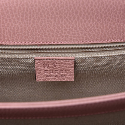 Gucci Dollar Calfskin Interlocking G Shoulder Bag Soft Pink 6 of 9
