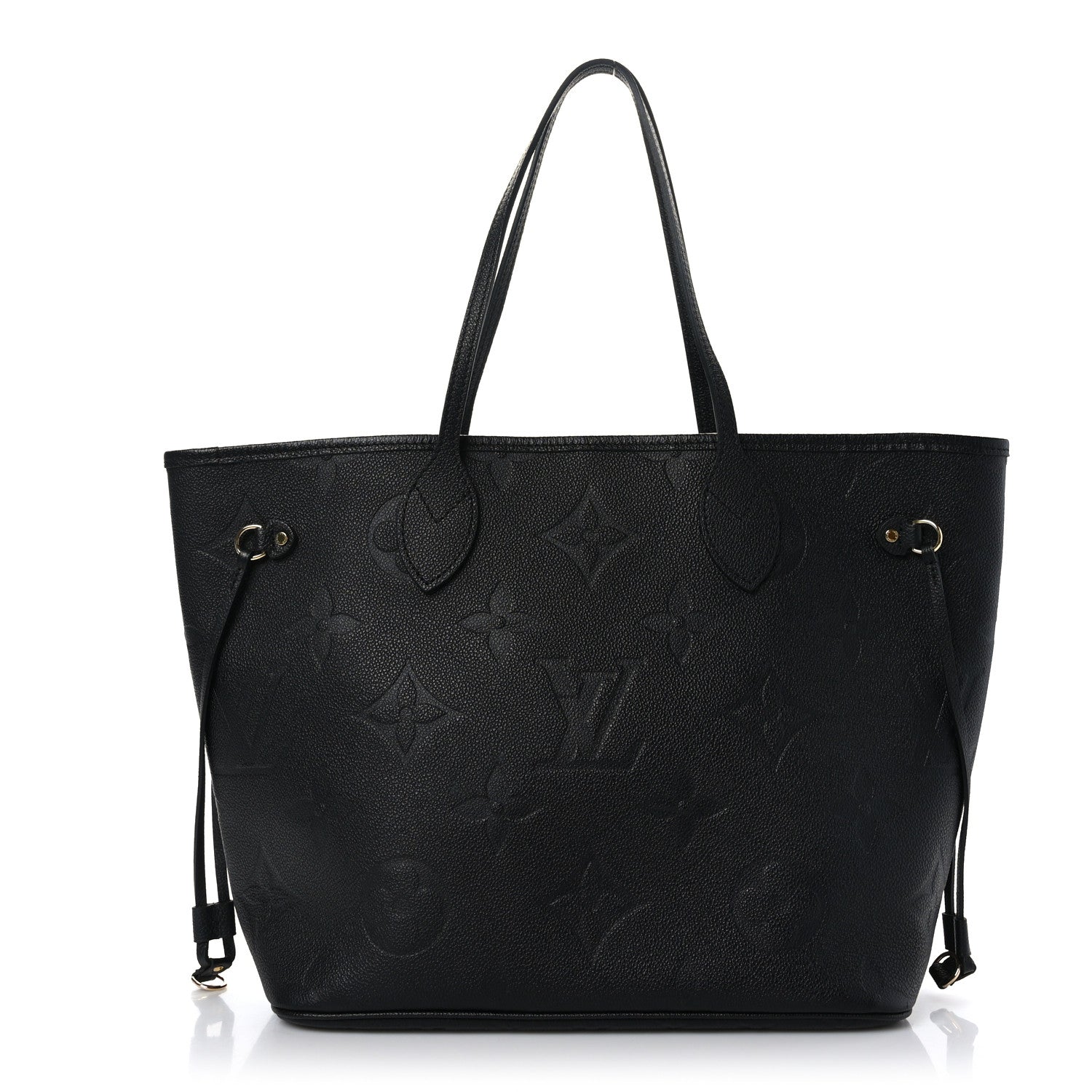 Louis Vuitton Empreinte Monogram Giant Neverfull MM Black 1 of 8