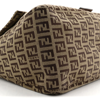 Fendi Zucchino Vitello Mama Baguette Mogano Panna Bruciato 9 of 10