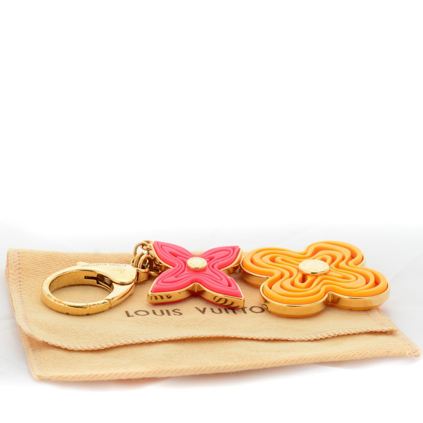 Resin Naif Bag Charm Jaune Passion