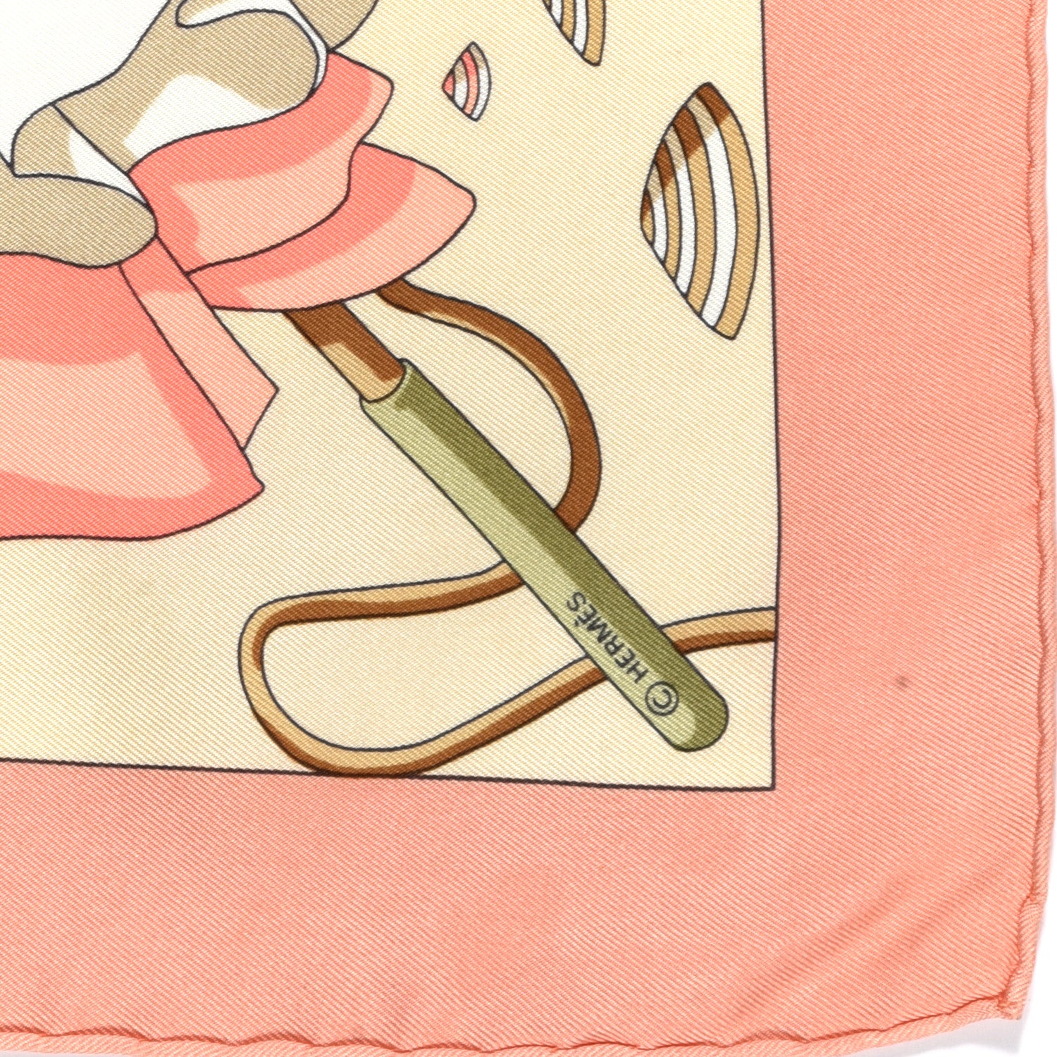 Hermes Silk Charmes Des Plages Normandes Scarf 90 5 of 6