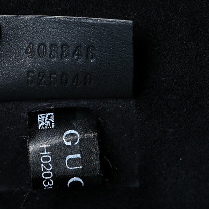 Gucci GG Supreme Monogram Medium Dionysus Shoulder Bag Black 7 of 10