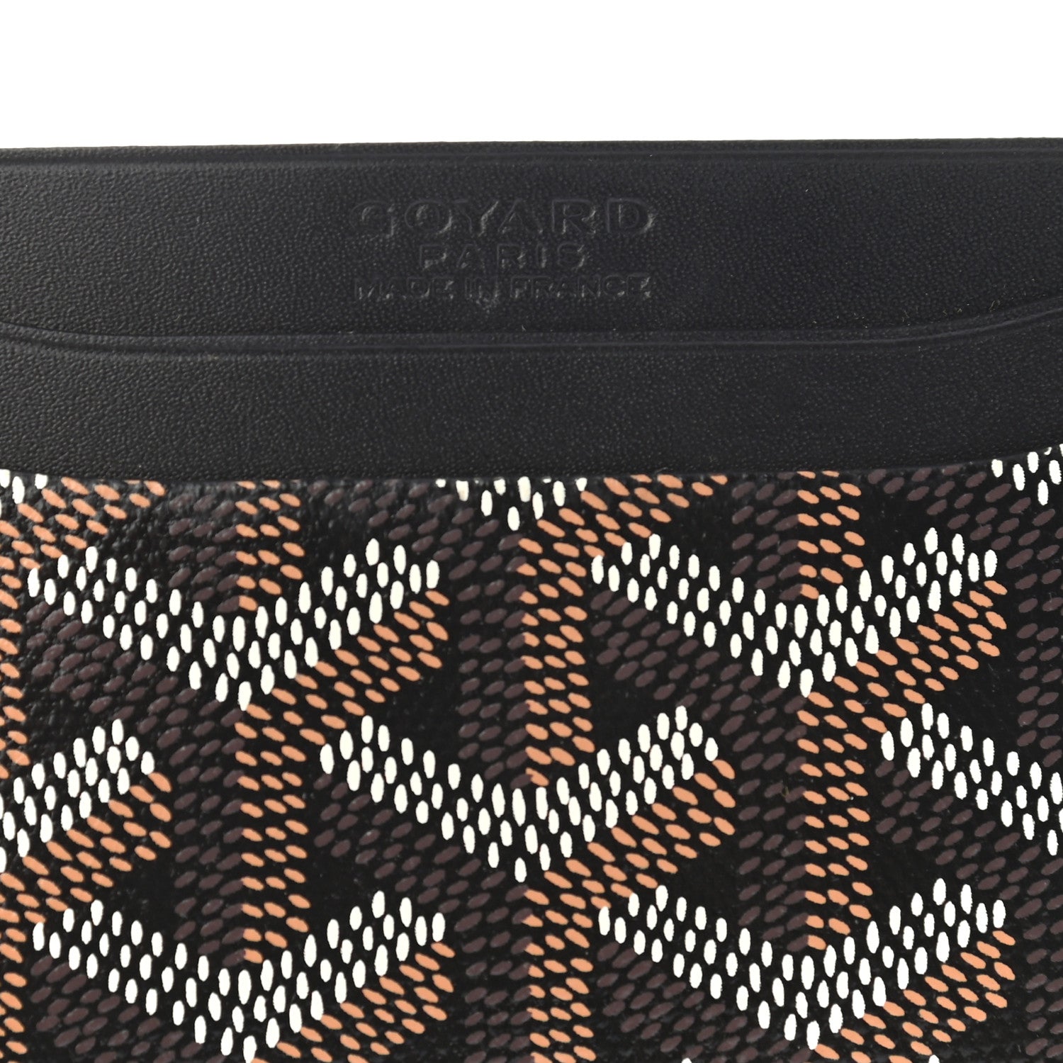 Goyard Goyardine Saint Sulpice Card Holder Black 12 of 12