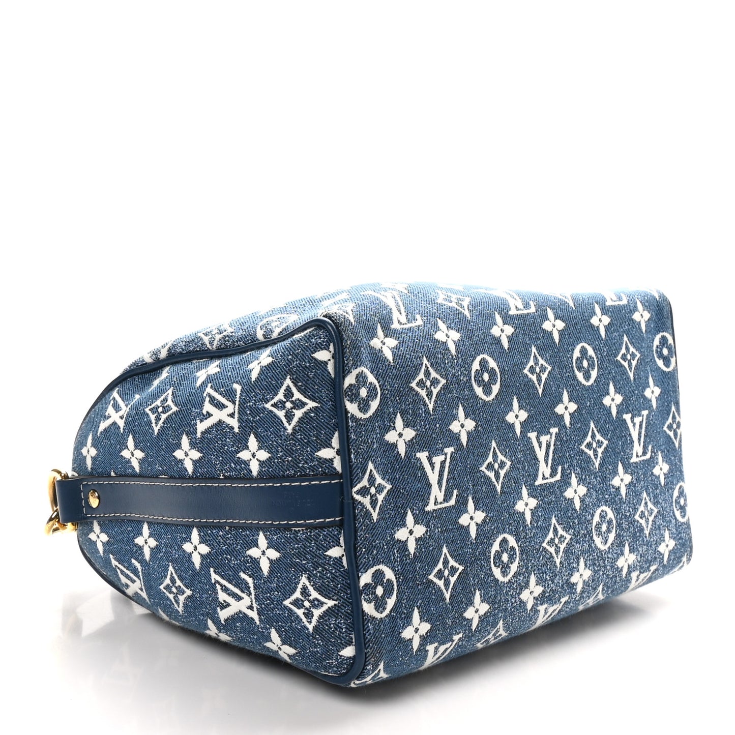 Monogram Jacquard Denim Speedy Bandouliere 25 Bleu