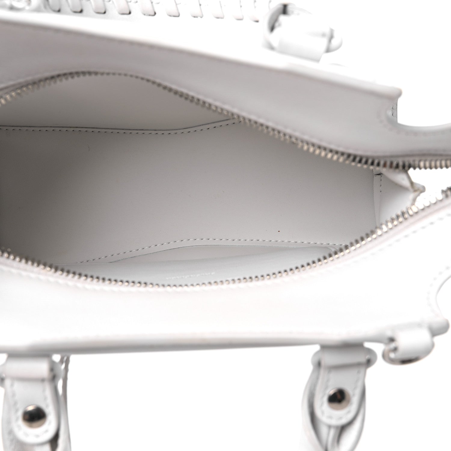 Balenciaga Smooth Calfskin Neo Classic Mini City Chalky White 5 of 15