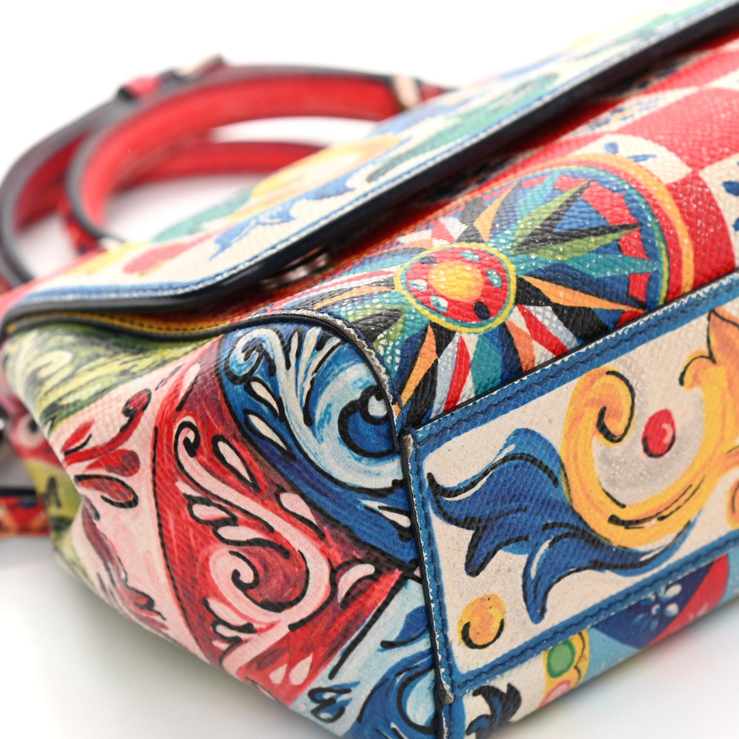 Dauphine Majolica Print Small Miss Sicily Satchel Multi