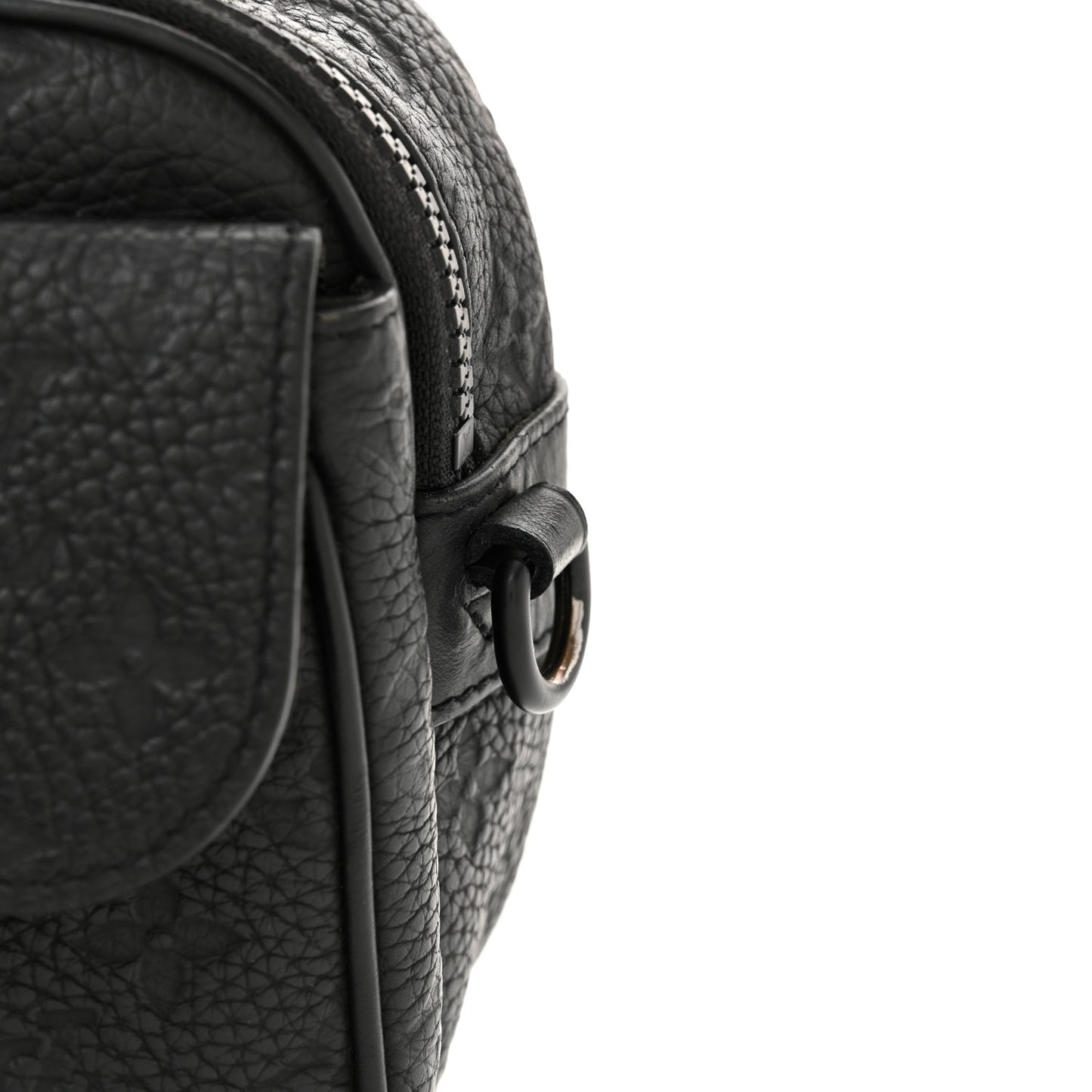 Taurillon Monogram S Lock Messenger Black