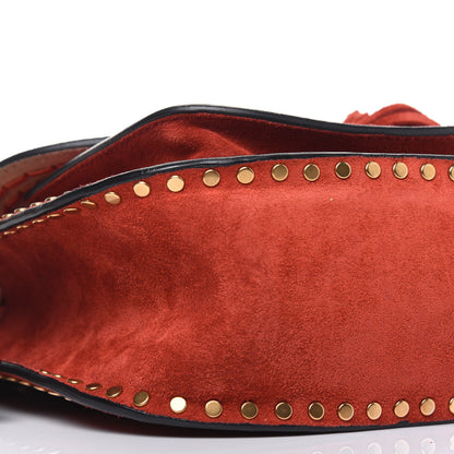 Chloe Suede Calfskin Braided Mini Hudson Shoulder Bag 12 of 15