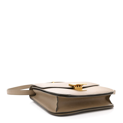 Celine Liege Calfskin Medium Classic Box Flap Bag Taupe 4 of 10
