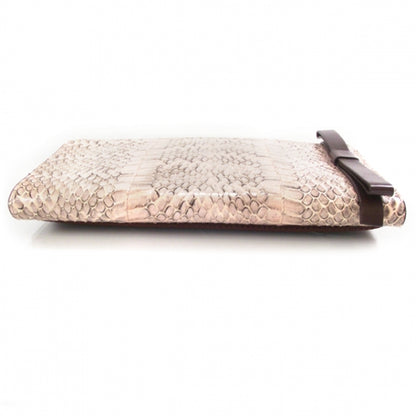 Miu Miu Python Bow Clutch 5 of 8