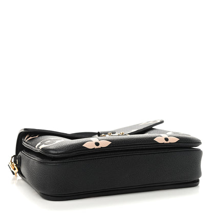 Louis Vuitton Empreinte Monogram Giant Pochette Metis Black Beige 4 of 8