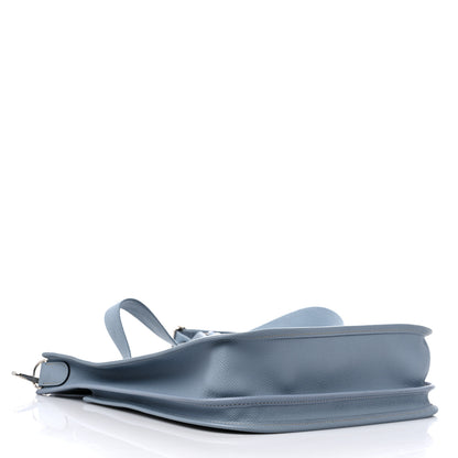Hermes Epsom Evelyne III PM Bleu Lin 4 of 11