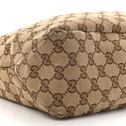 Gucci Monogram Medium Horsebit Chain Hobo Off White 10 of 18