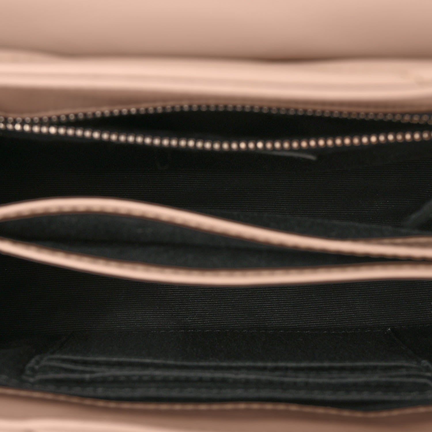 Saint Laurent Calfskin Y Quilted Monogram Toy Loulou Crossbody Bag Nude Powder 5 of 10