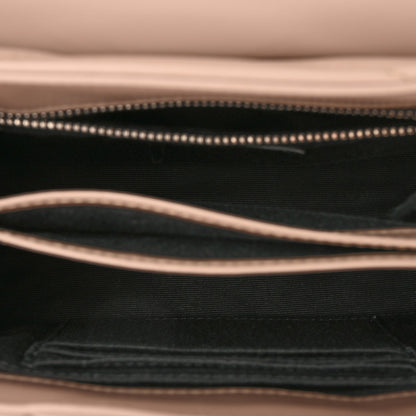 Saint Laurent Calfskin Y Quilted Monogram Toy Loulou Crossbody Bag Nude Powder 5 of 10