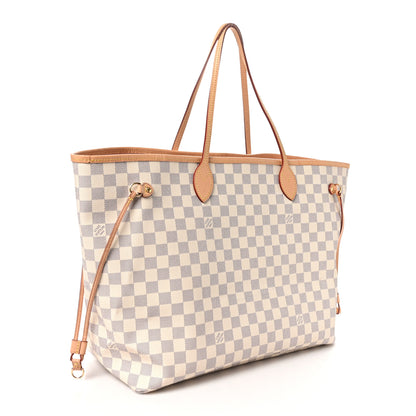 Louis Vuitton Damier Azur Neo Neverfull GM Rose Ballerine 3 of 9