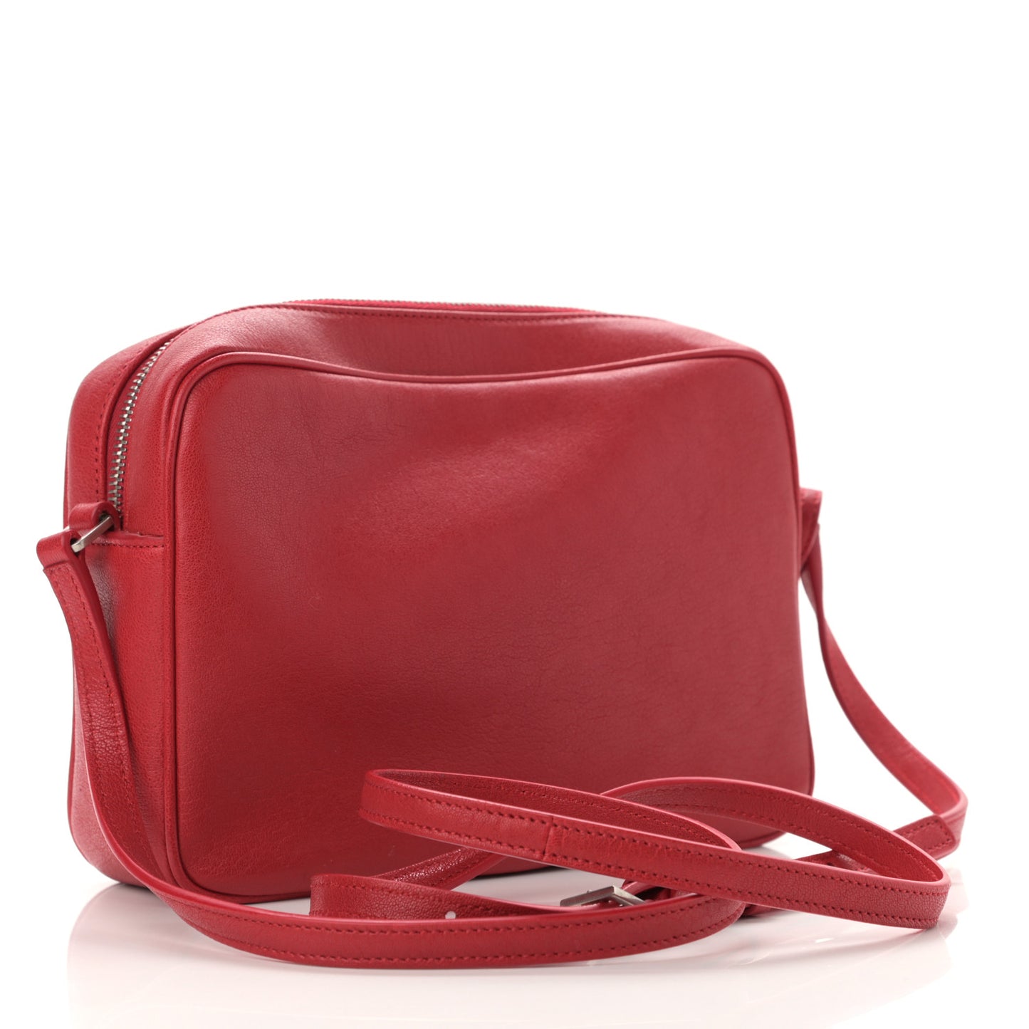 Calfskin Monogram Small Lou Camera Bag Red