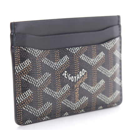 Goyard Goyardine Saint Sulpice Card Holder Black 3 of 8