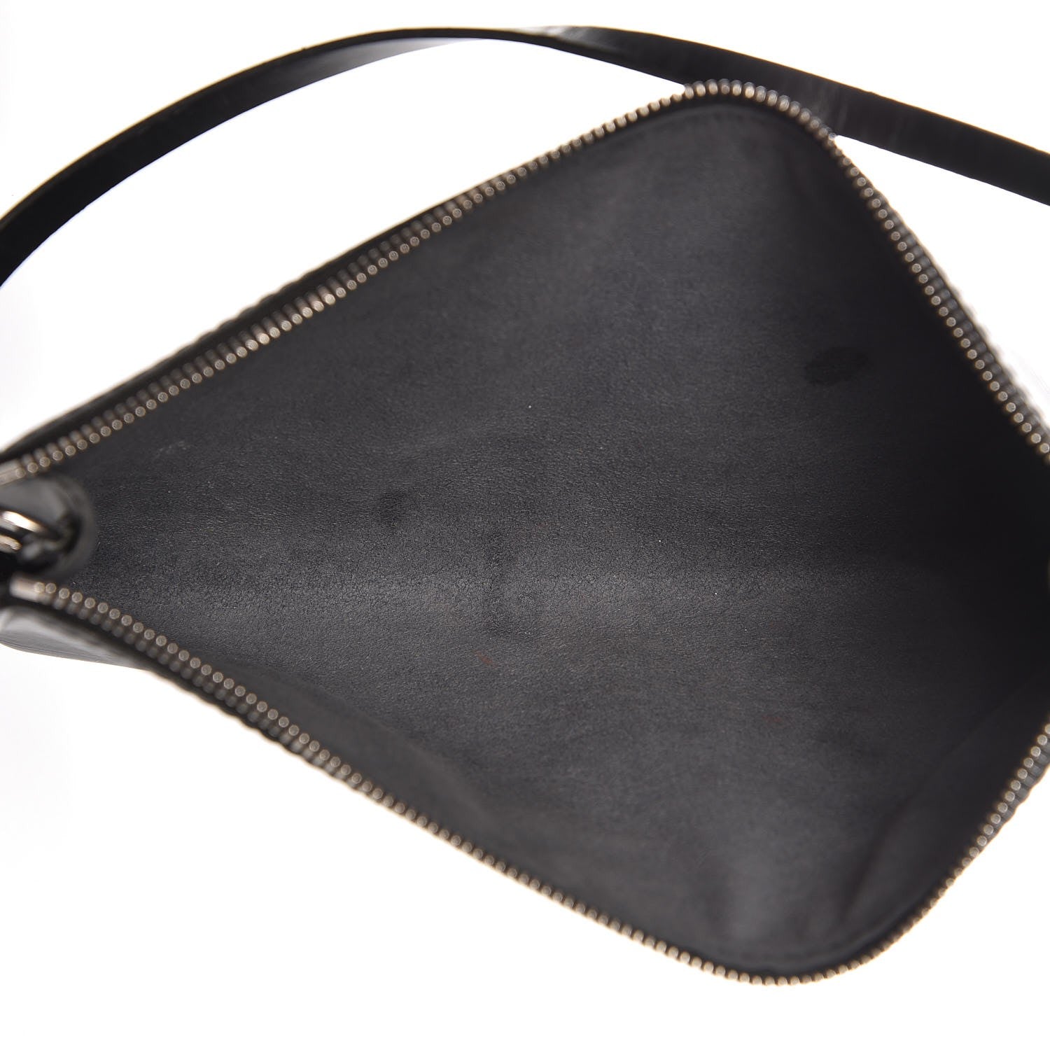 Louis Vuitton Epi Pochette Accessories 24 Black 5 of 13
