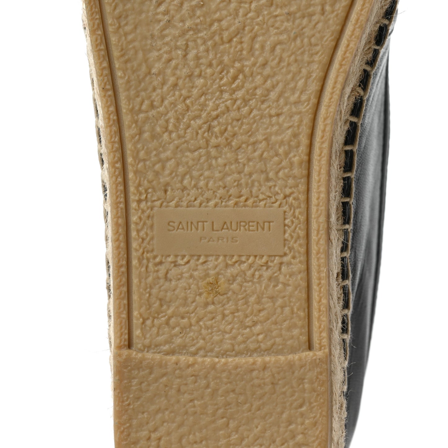 Lambskin Monogram Espadrilles 38 Black