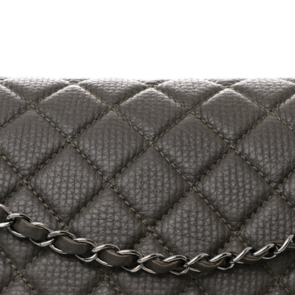 Chanel Quilted XXL Travel Flap Bag Khaki 8 of 11