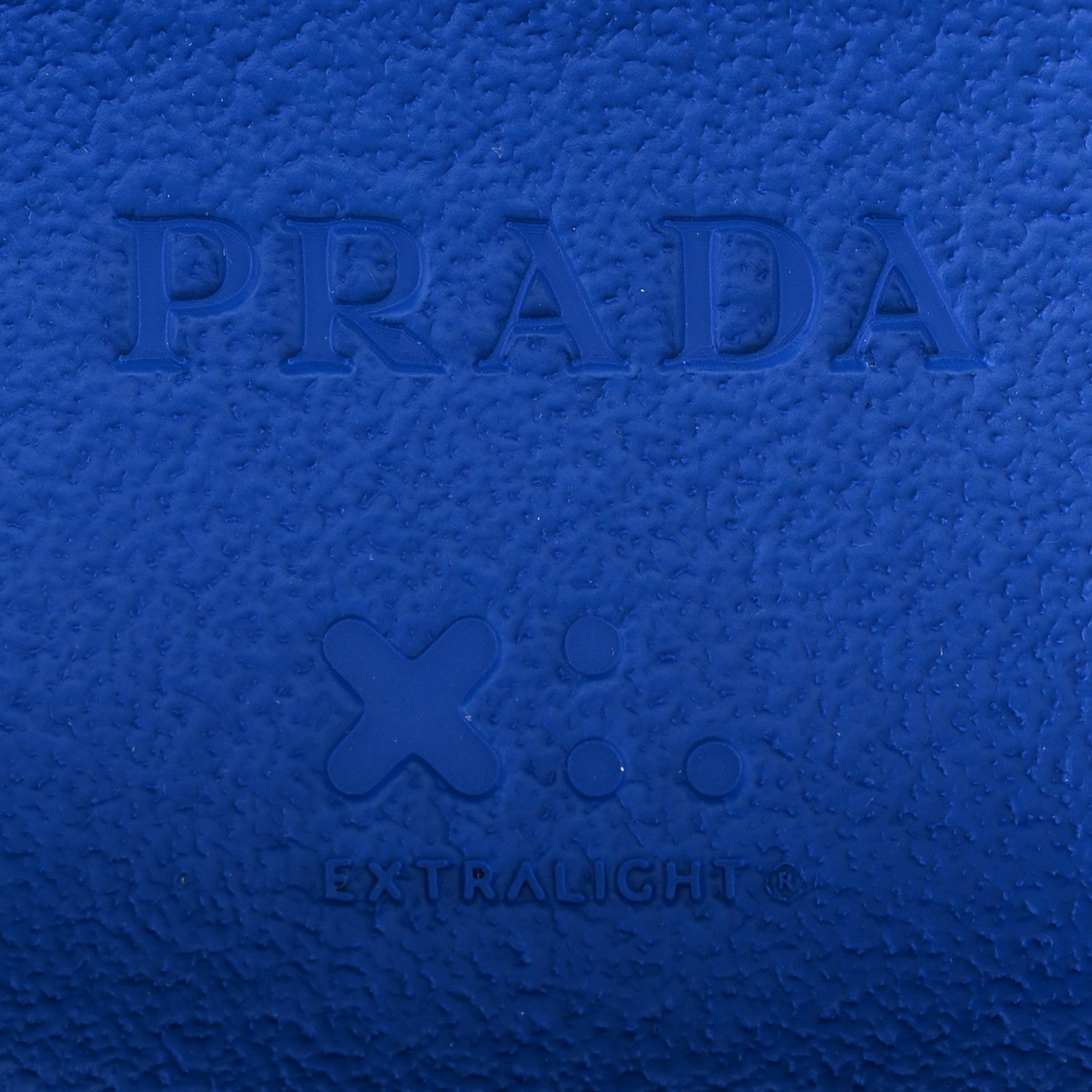 Prada Foam Rubber Metal Triangle Logo Mens Monolith 55mm Cage Sandals 5 Azzurro 7 of 11