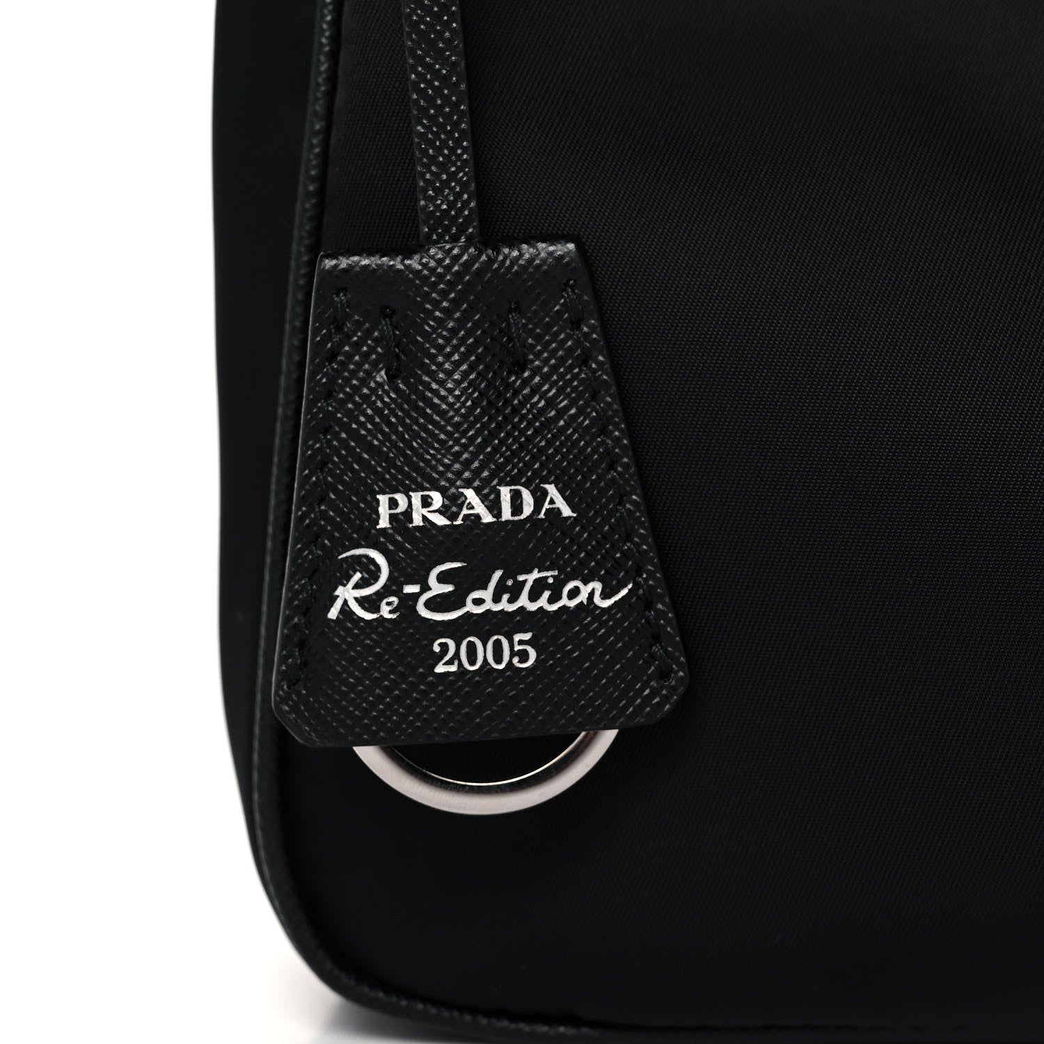 Prada Nylon Re-Edition 2005 Shoulder Bag Black 10 of 13