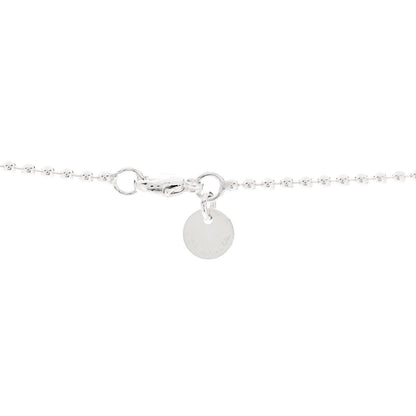 Tiffany Sterling Silver Cushion Charm Pendant Necklace 5 of 6