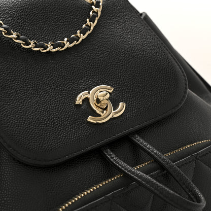 Chanel Caviar Quilted Business Affinity Backpack Black 12 of 12