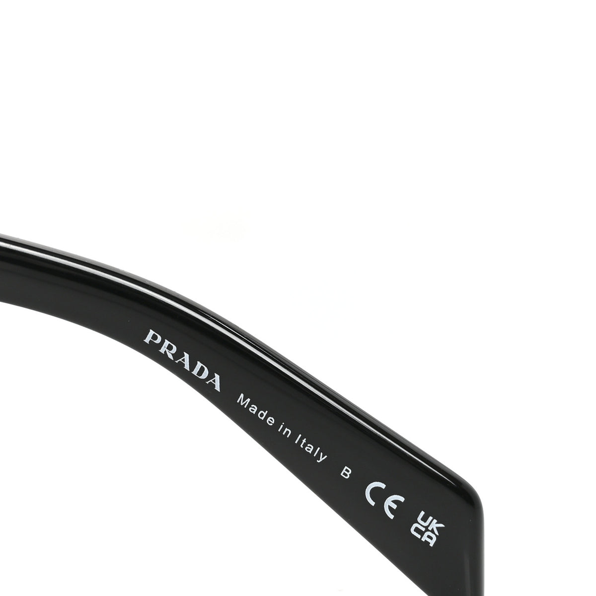 Acetate Symbole Sunglasses SPR A06 Black
