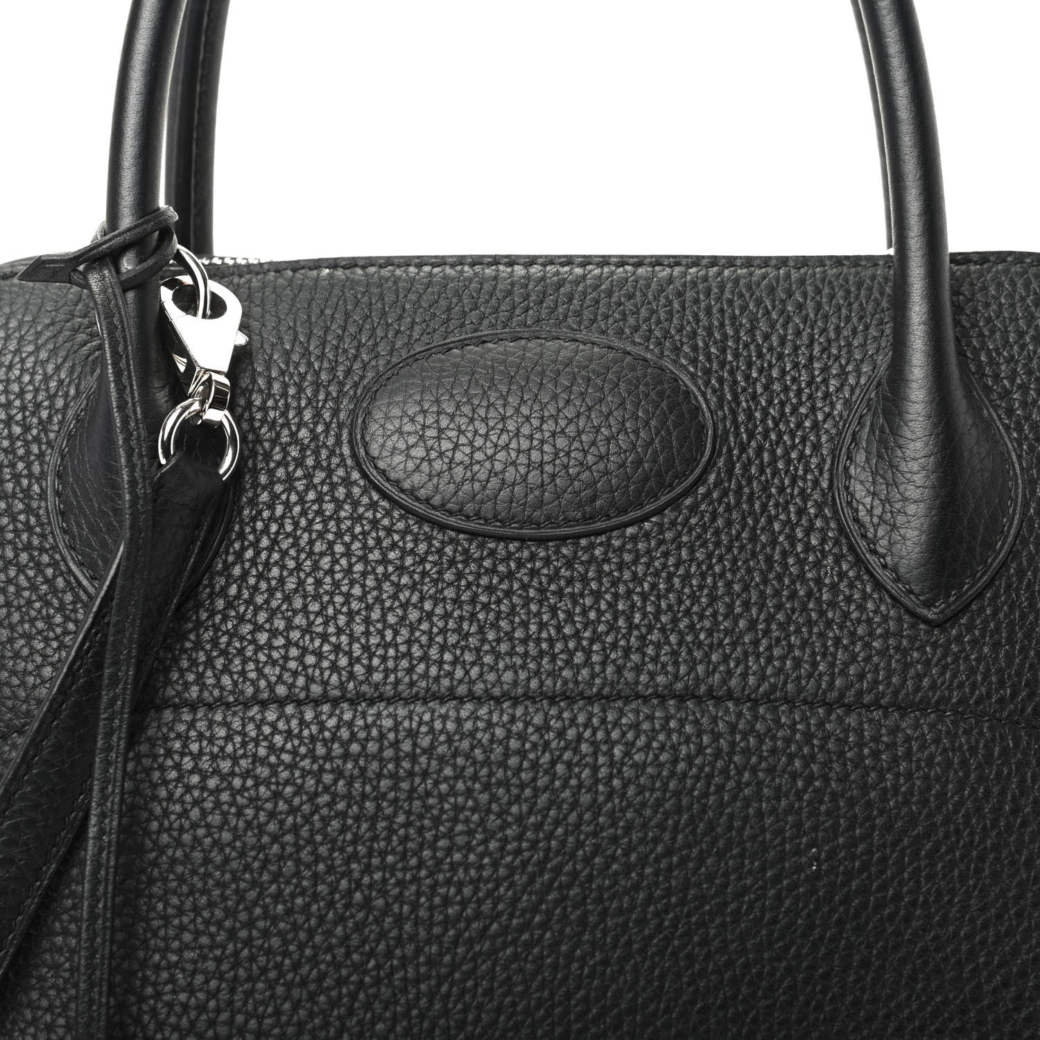 Hermes Taurillon Clemence Bolide 31 Black 9 of 13