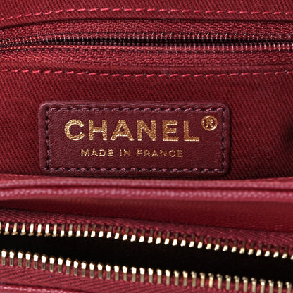 Chanel Caviar Quilted Small Business Affinity Flap Burgundy 6 of 11