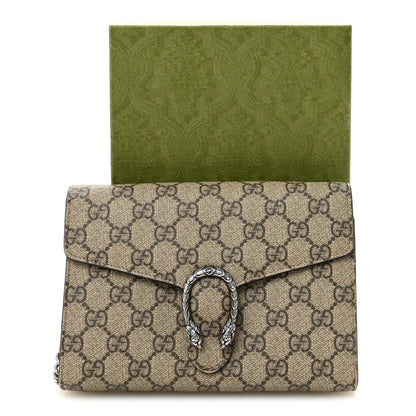 Gucci GG Supreme Monogram Mini Dionysus Chain Wallet 11 of 11