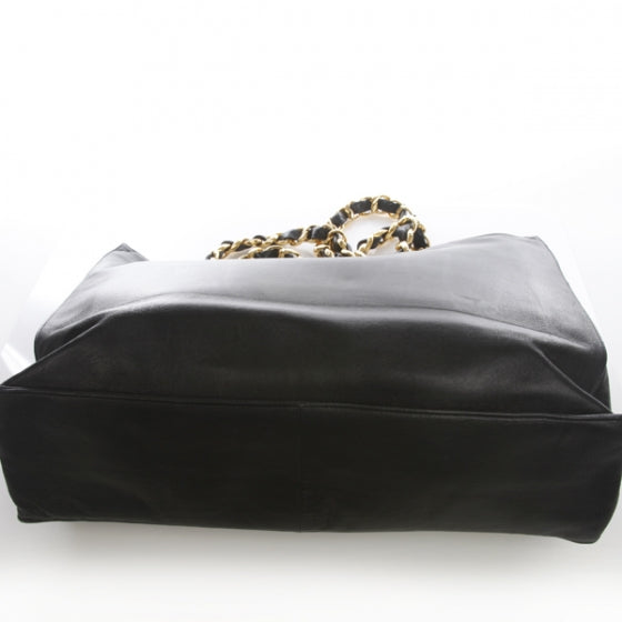 Chanel Lambskin Jumbo Shoulder Bag Black 3 of 10