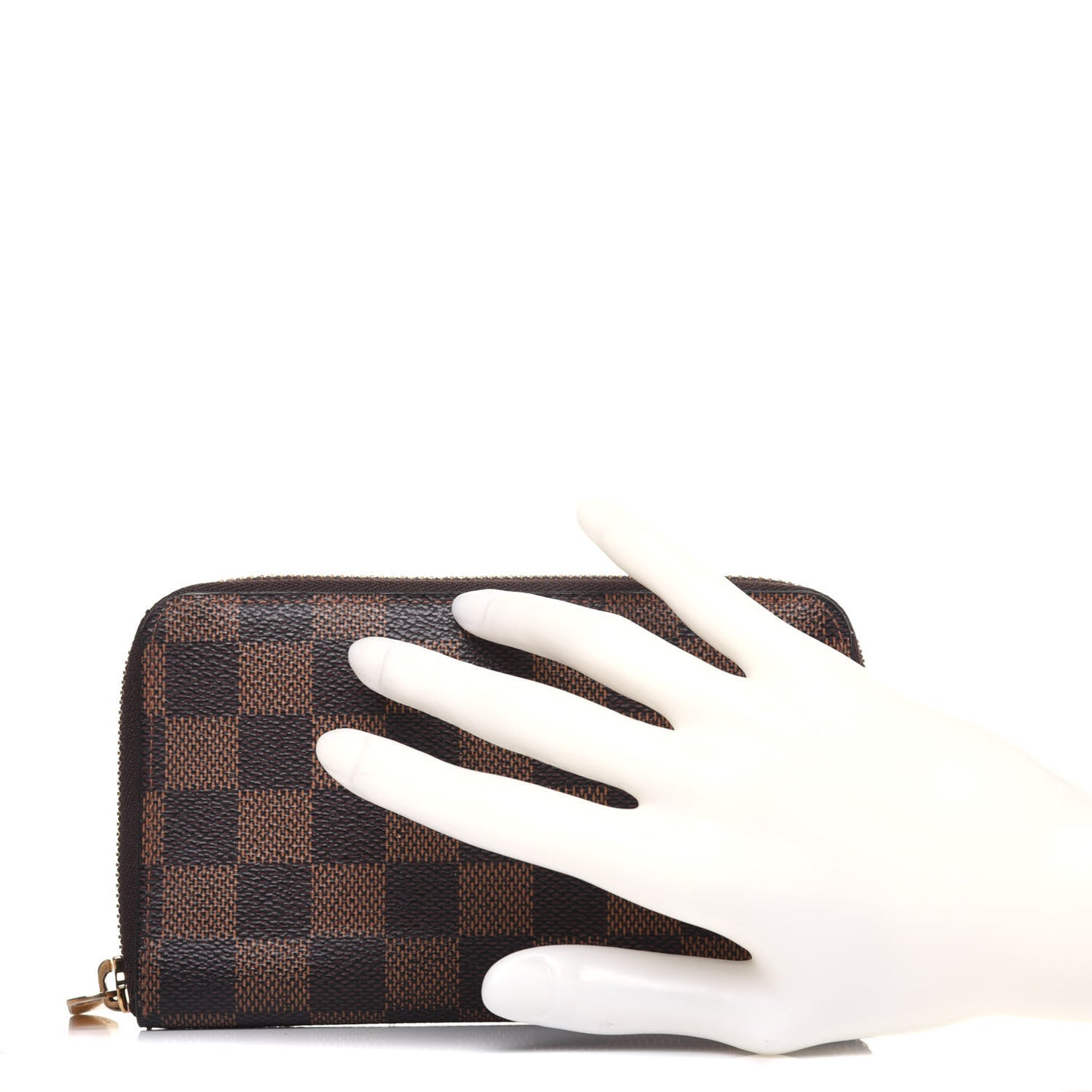 Damier Ebene Zippy Compact Wallet