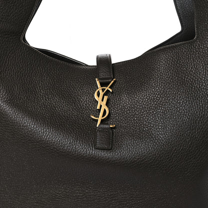 Saint Laurent Grained Deerskin Bea Tote Light Musk 8 of 11