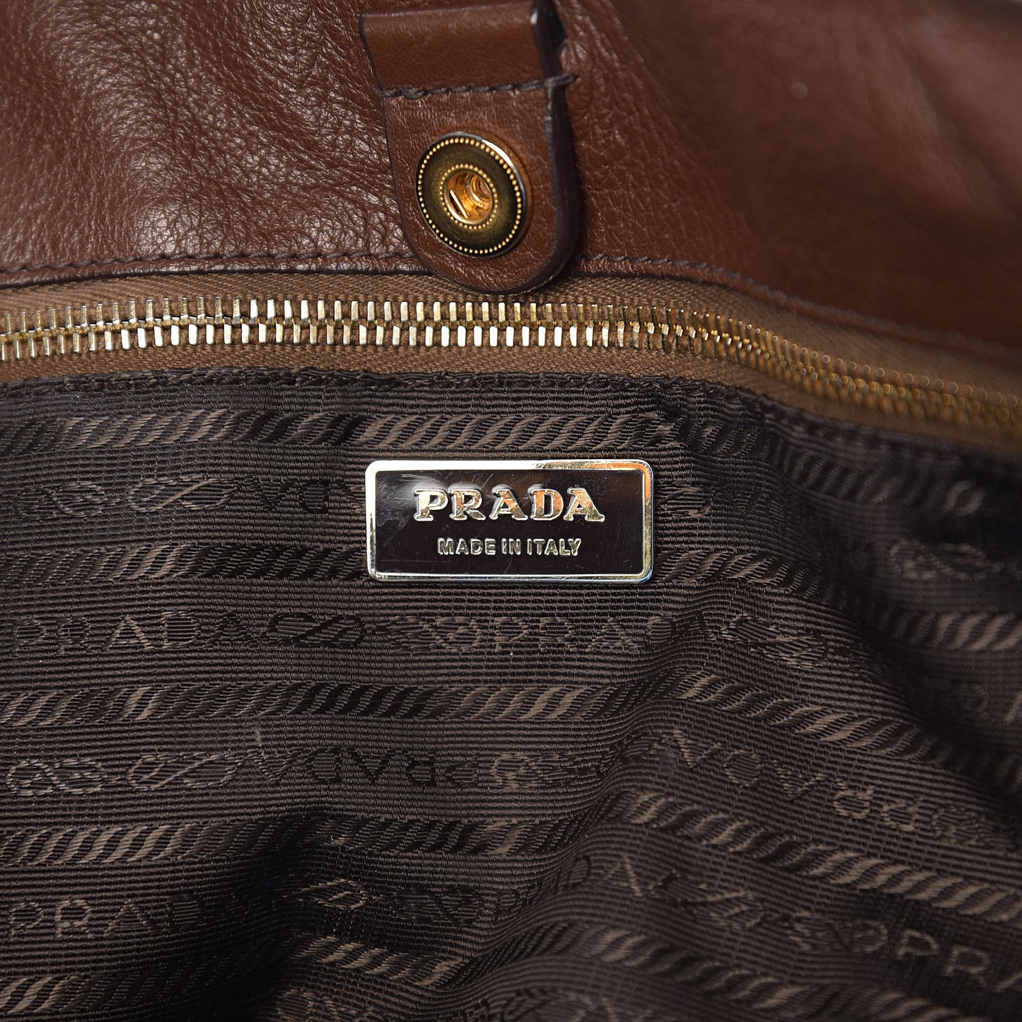 Vitello Daino Shoulder Bag Bruciato