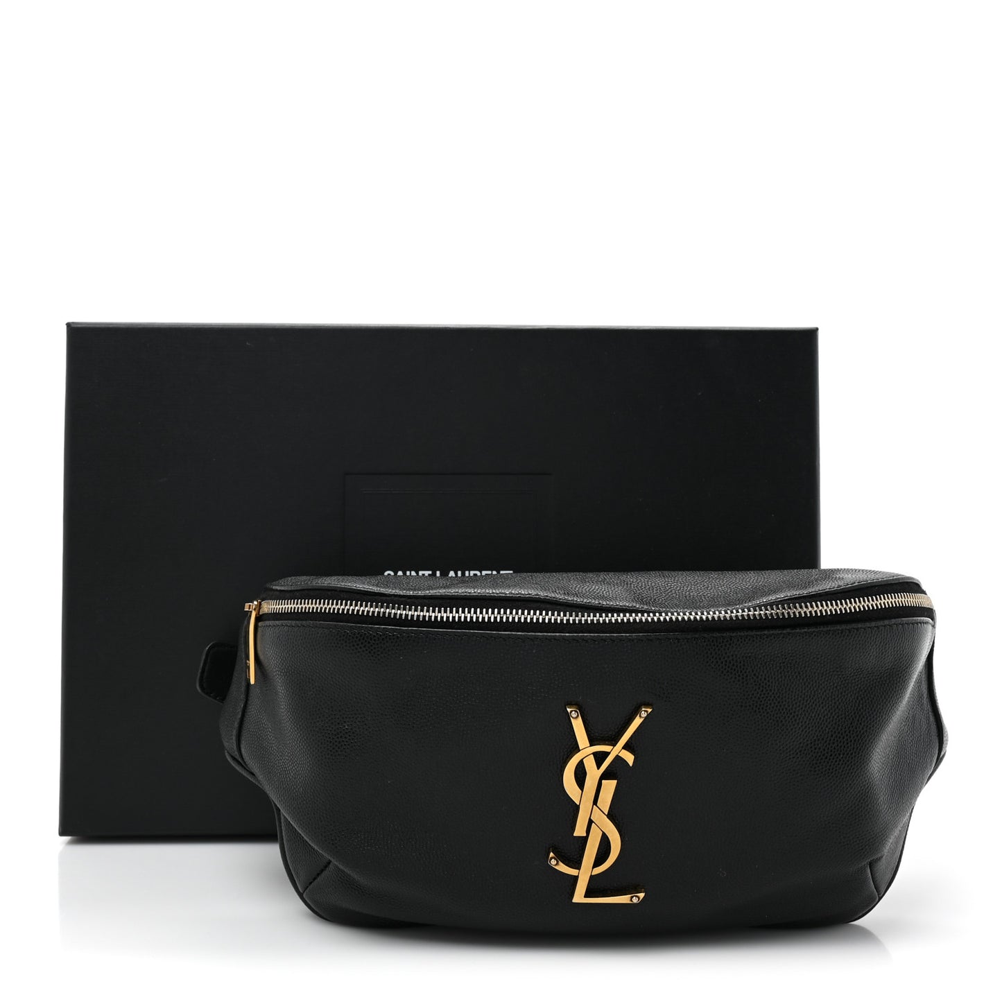 Grain De Poudre Monogram Belt Bag Black