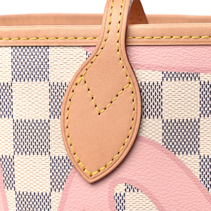 Louis Vuitton Damier Azur Tahitienne Neverfull MM 13 of 13