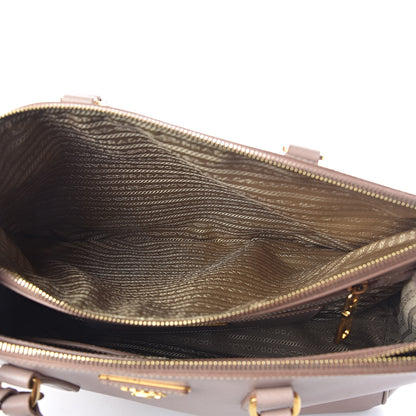 Prada Saffiano Large Galleria Double Zip Tote Cammeo 7 of 11