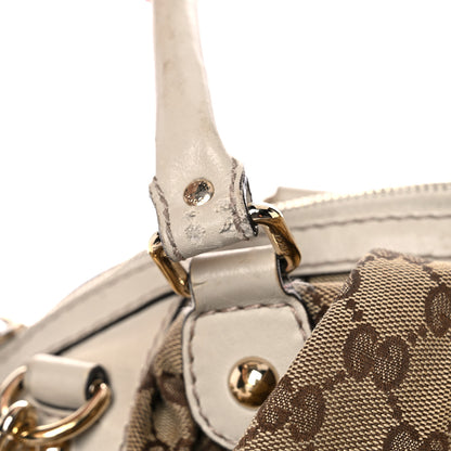 Gucci Monogram Medium Sukey Boston Off White 31 of 44