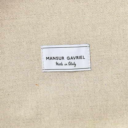 Mansur Gavriel Vegetable Tanned Train Case Black 5 of 16