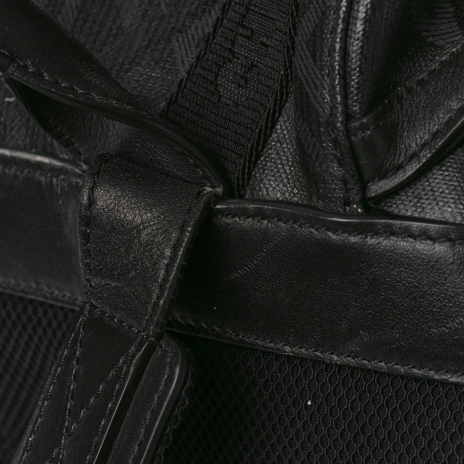 Christian Dior Canvas CD Diamond Hit The Road Backpack Black 12 of 15