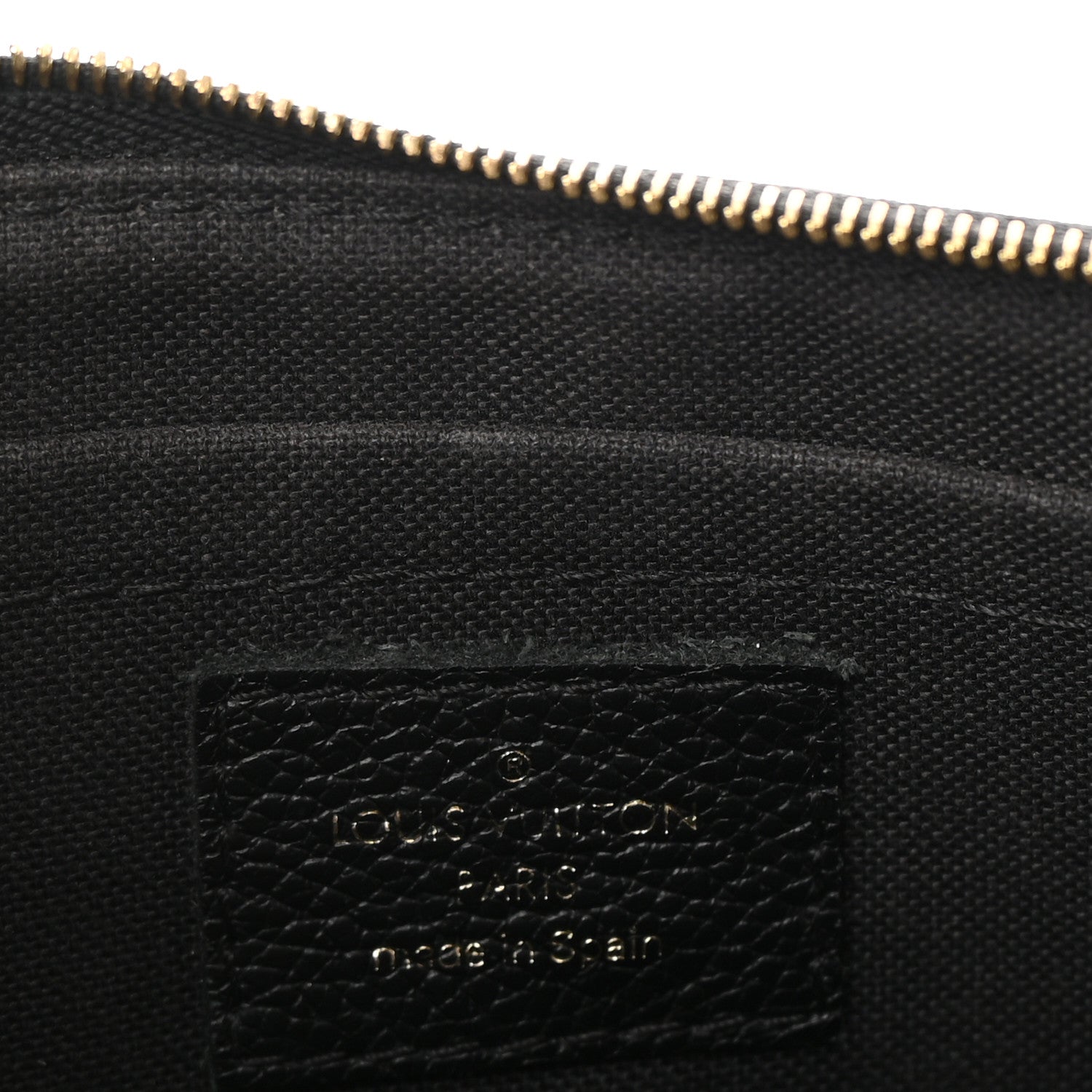 Louis Vuitton Monogram Pallas Clutch Black 10 of 18