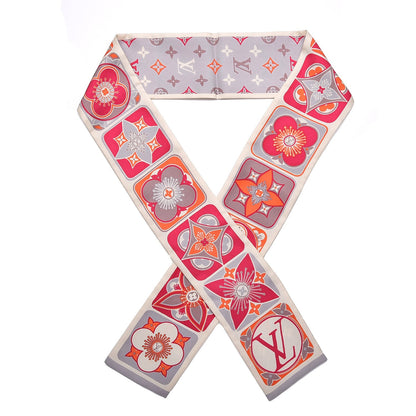 Louis Vuitton Silk Kamonogram Bandeau Corail 1 of 6