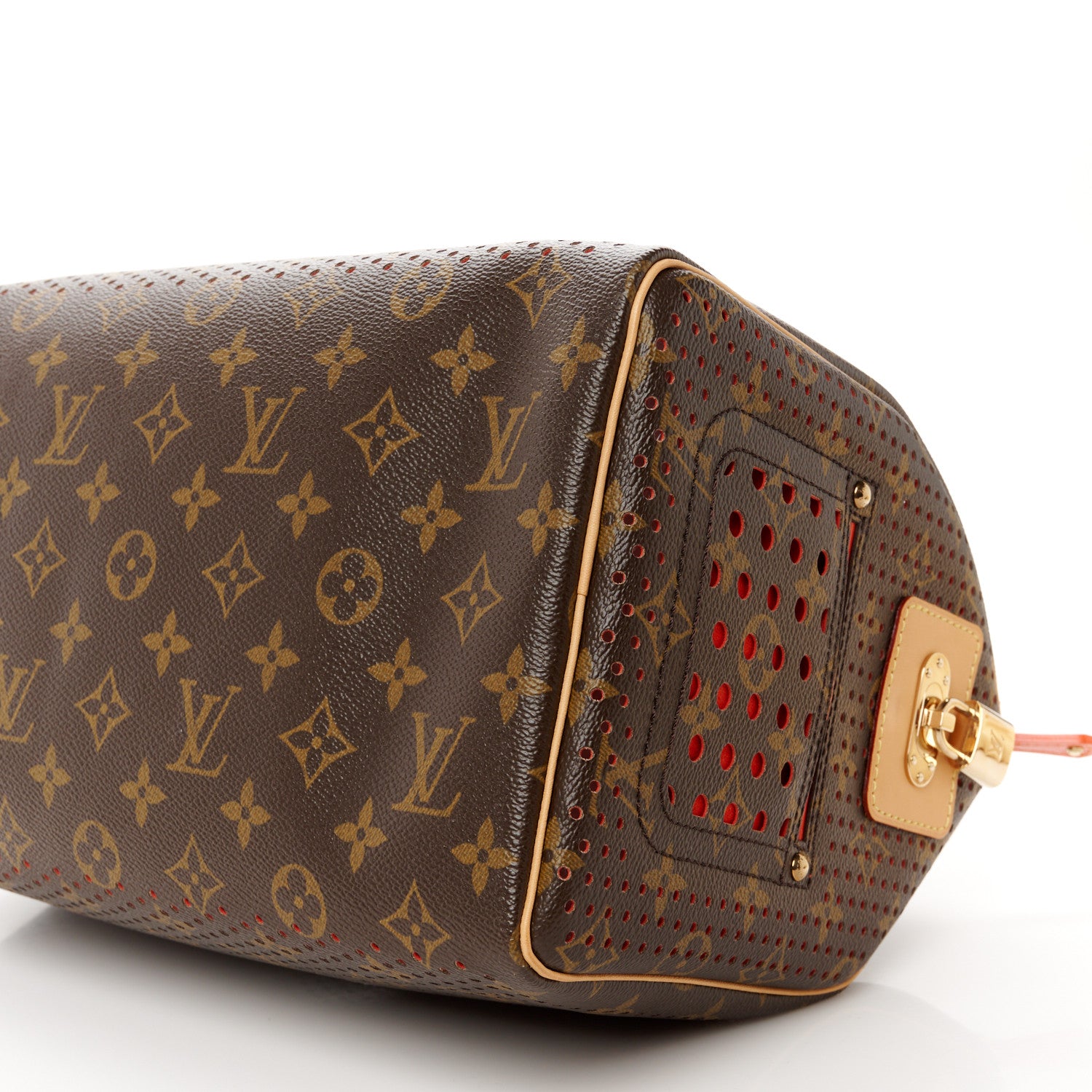 Louis Vuitton Monogram Perforated Speedy 30 Orange 9 of 9